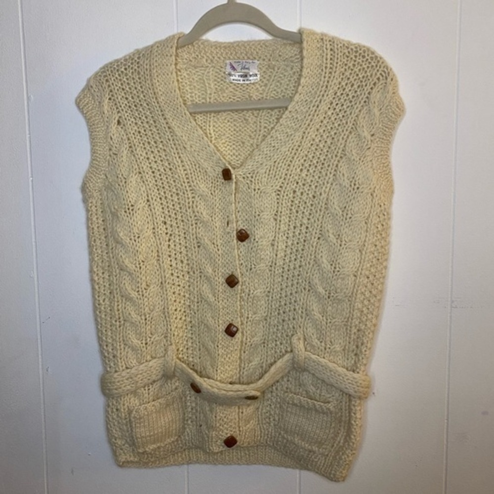 Vintage Filene’s 100% Virgin Wool Sweater Vest